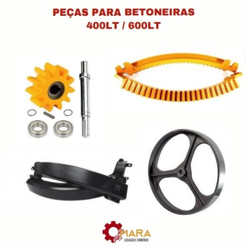 peças para betoneiras